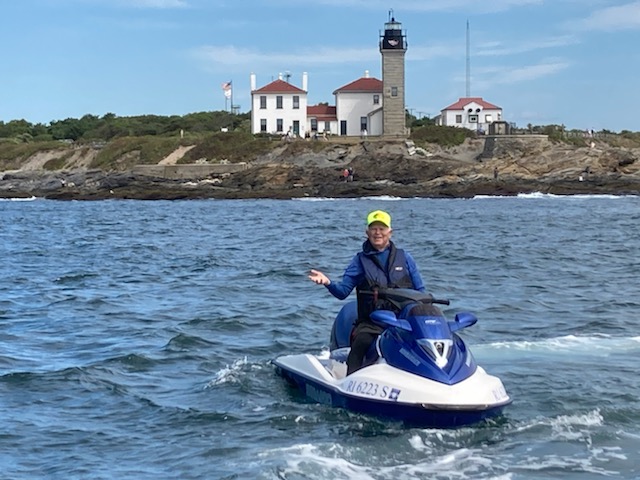 Norm at Beavertail Lighthouse 2022